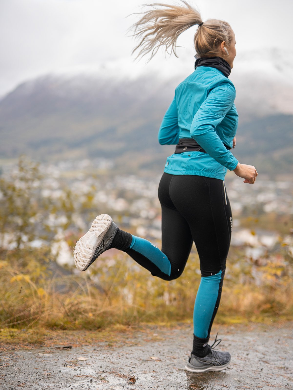 Dæhlie Tights Winter Svart og blå