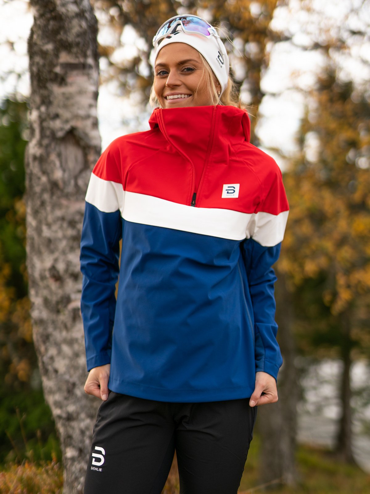 Dæhlie Anorak Kollen Blå og rød