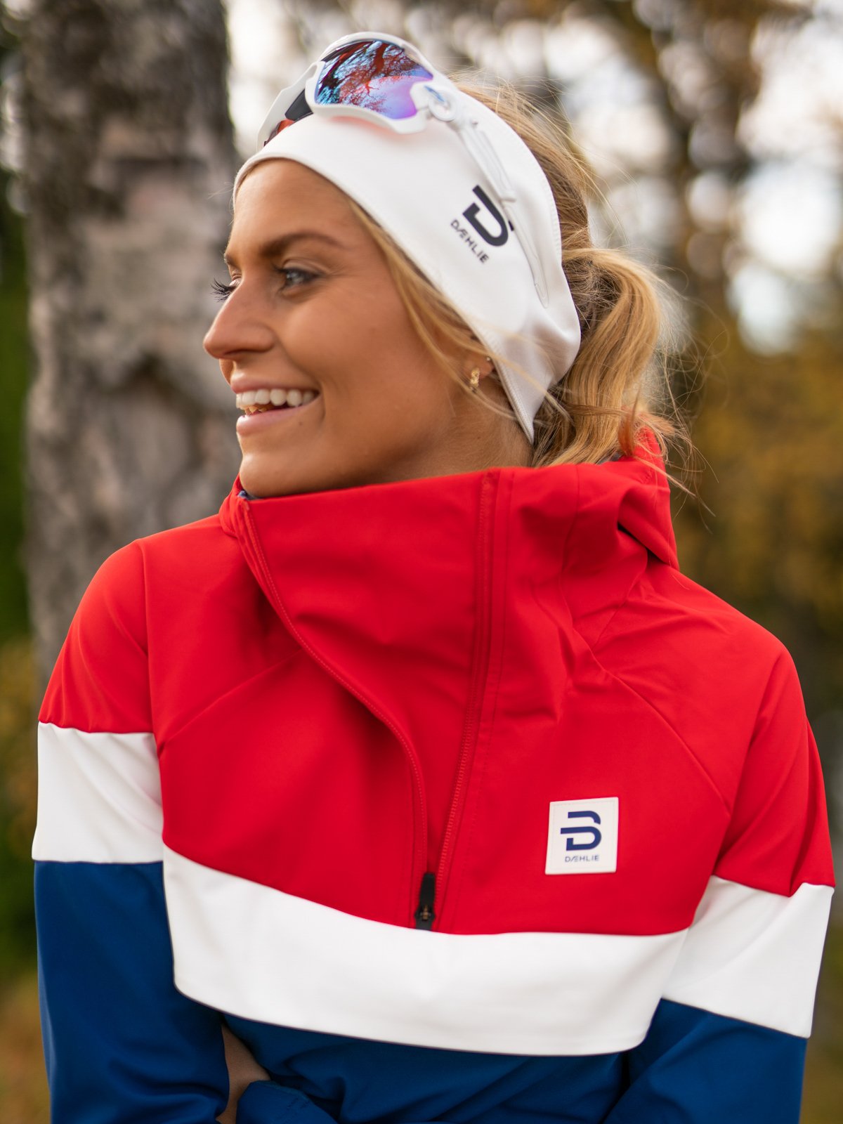 Dæhlie Anorak Kollen Blå og rød