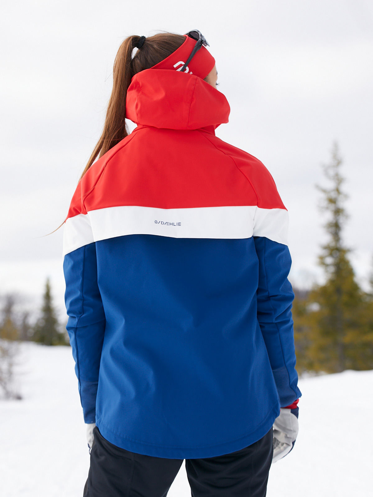 Dæhlie Anorak Kollen Blå og rød