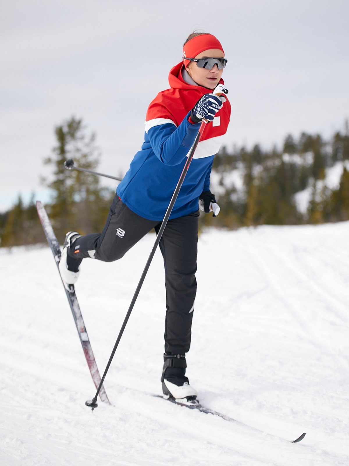 Dæhlie Anorak Kollen Blå og rød