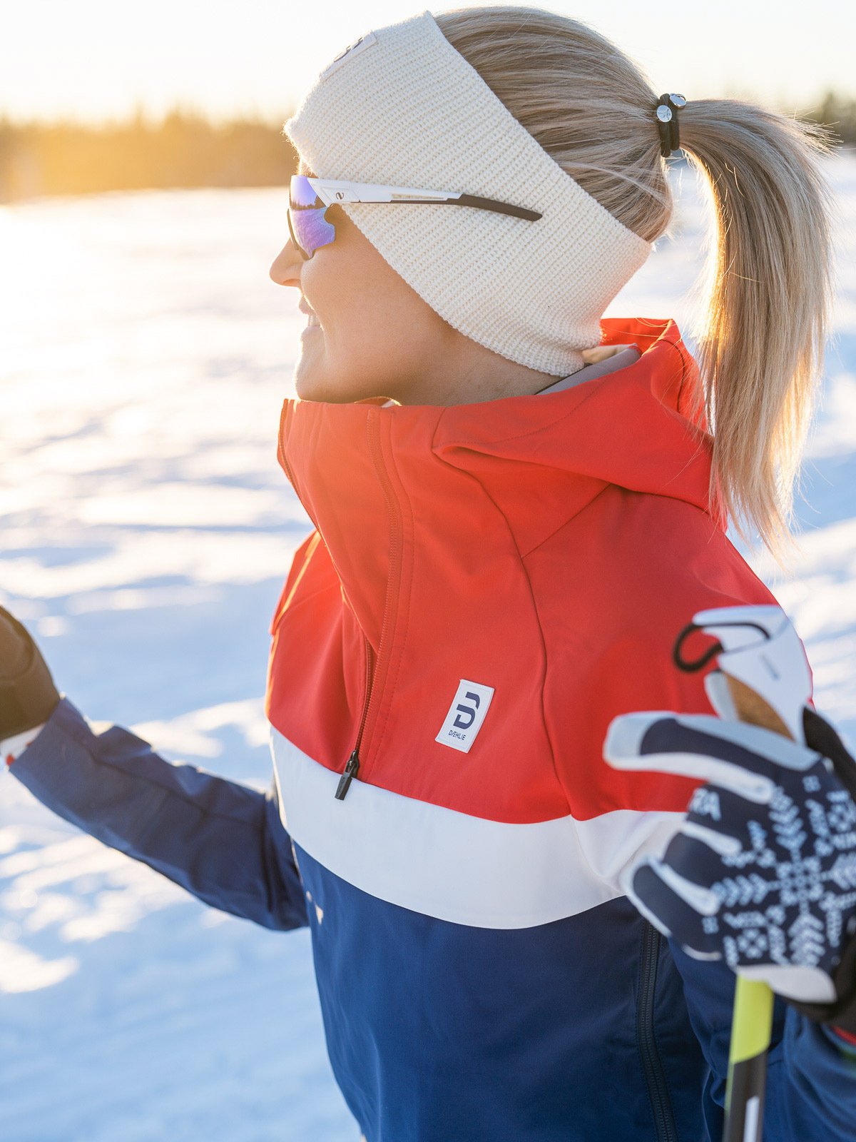 Dæhlie Anorak Kollen Blå og rød