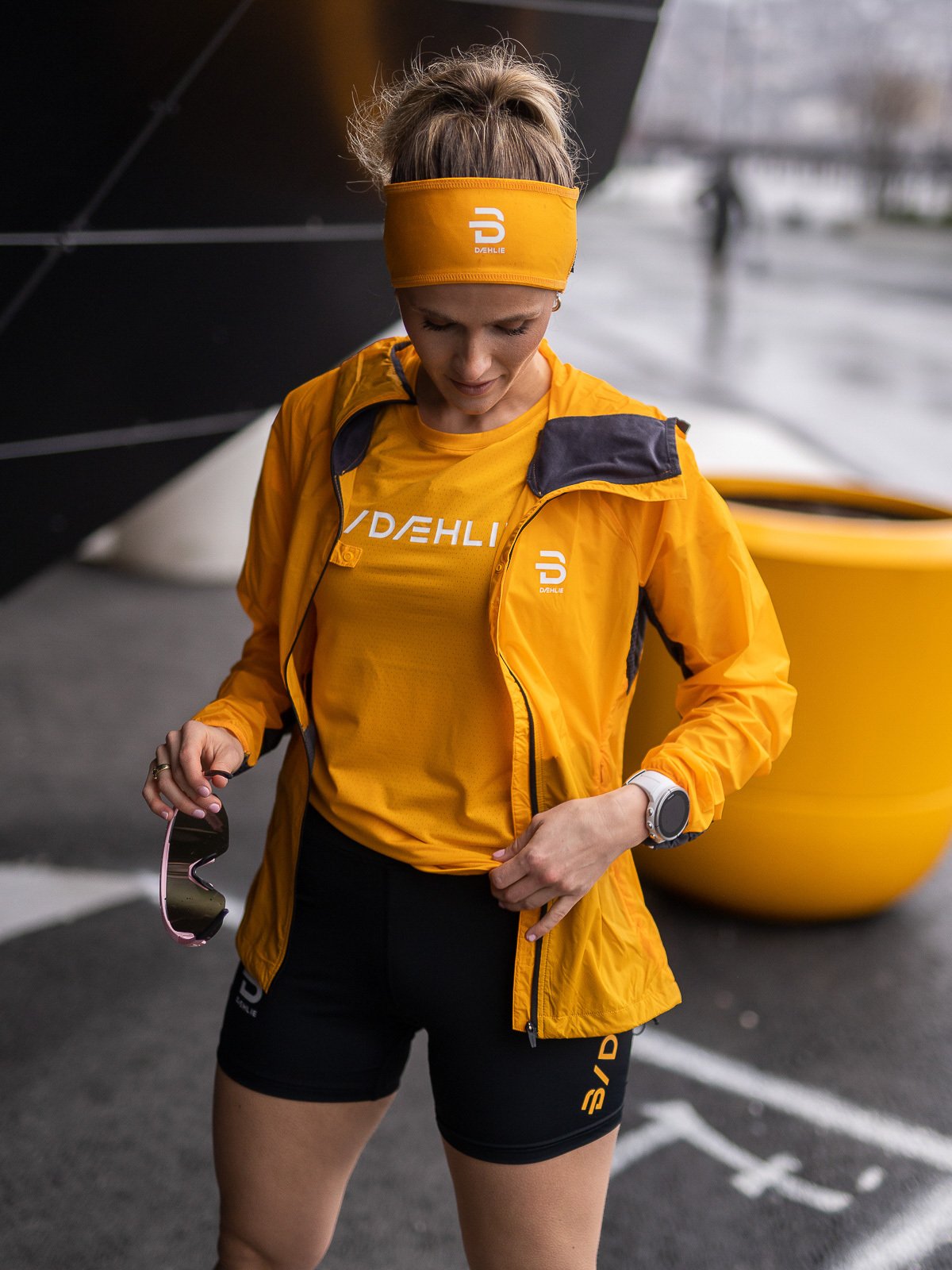 Dæhlie T-Shirt Stamina Radiant Yellow