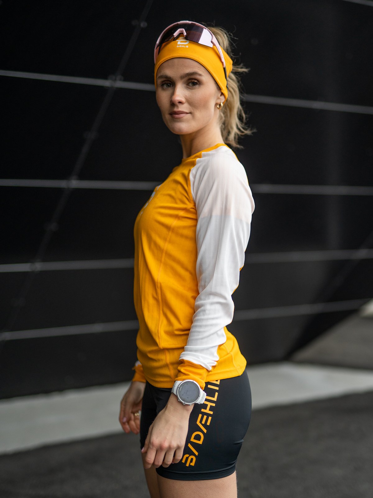 Dæhlie Long Sleeve Stamina Women Radiant Yellow