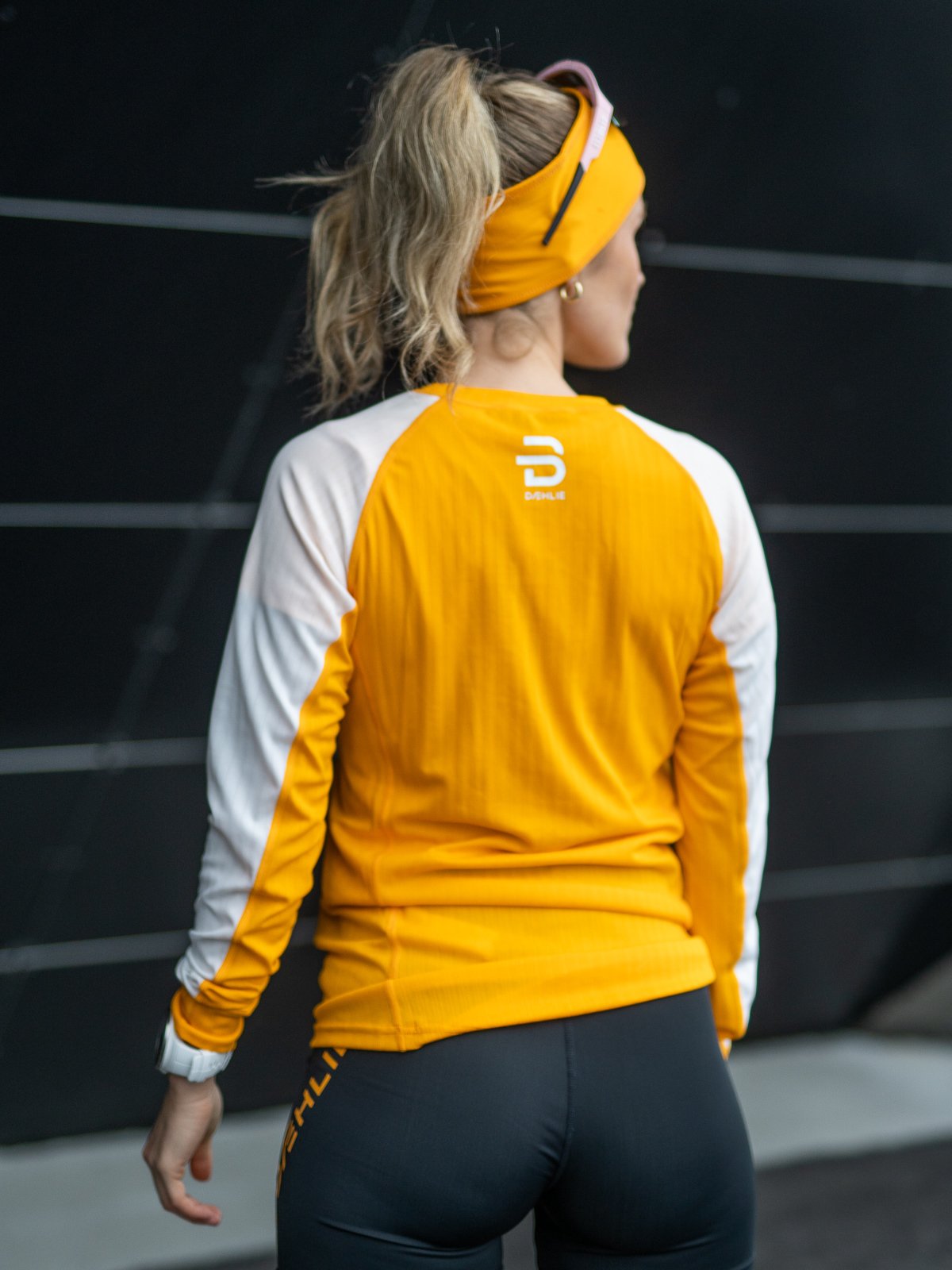 Dæhlie Long Sleeve Stamina Women Radiant Yellow