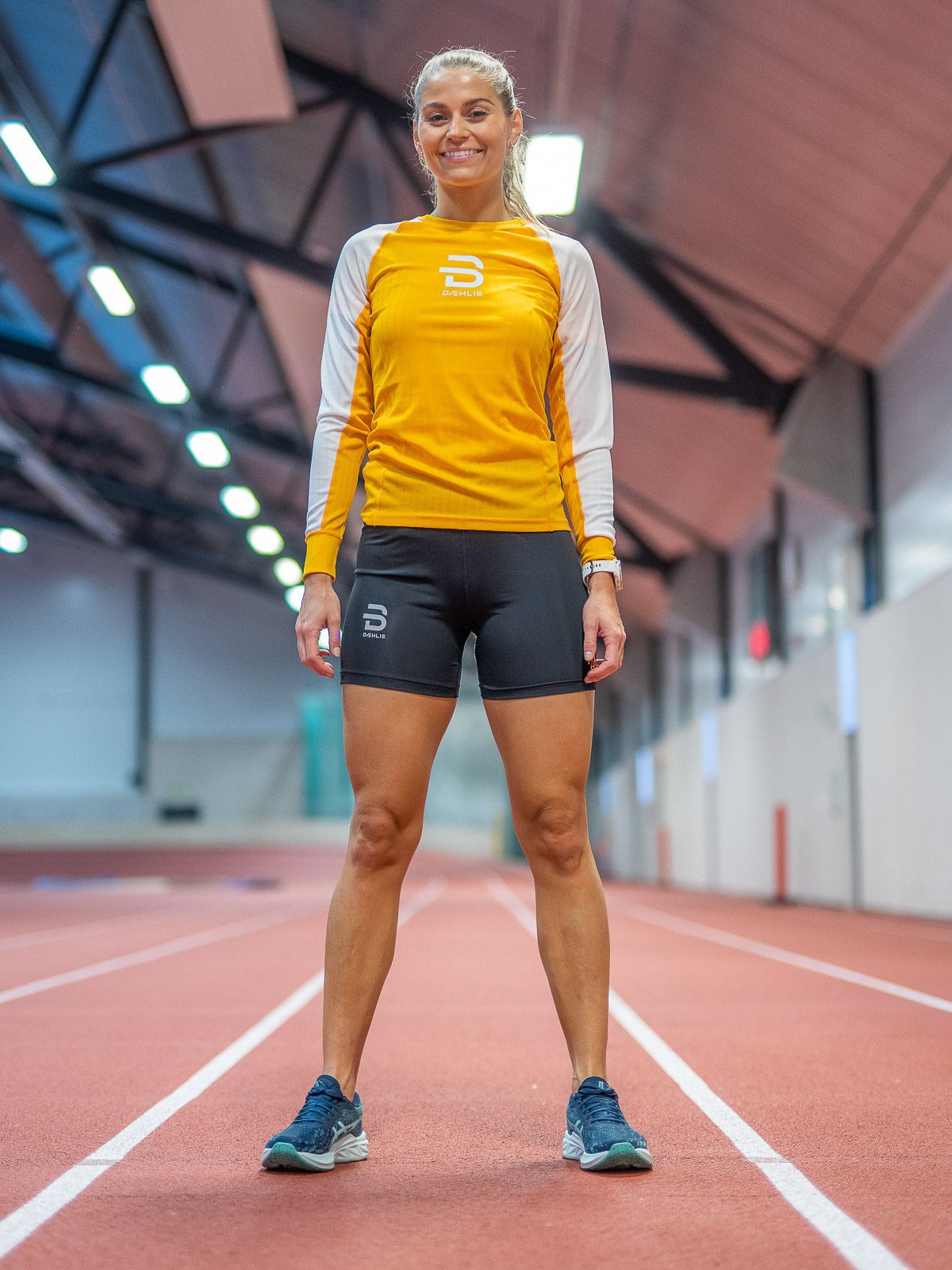 Dæhlie Long Sleeve Stamina Women Radiant Yellow