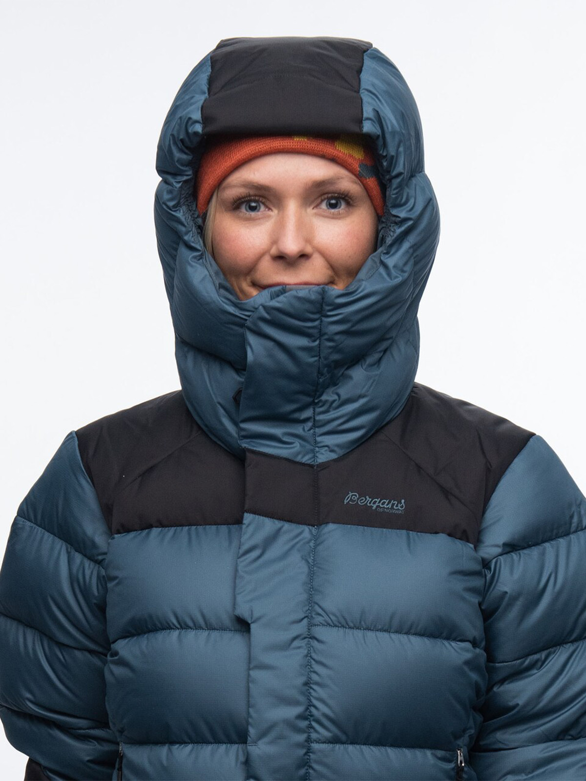 Bergans Røros Trekking Down W Jacket Orion Blue / Black