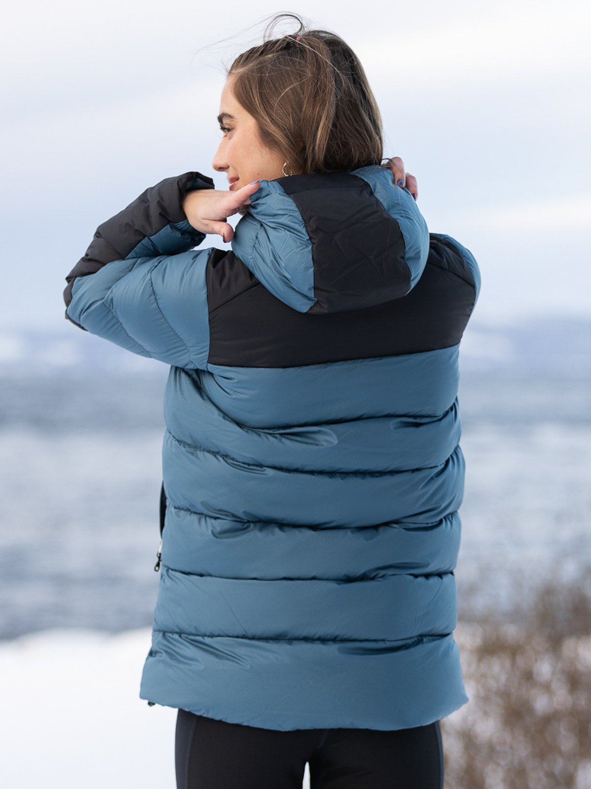 Bergans Røros Trekking Down W Jacket Orion Blue / Black