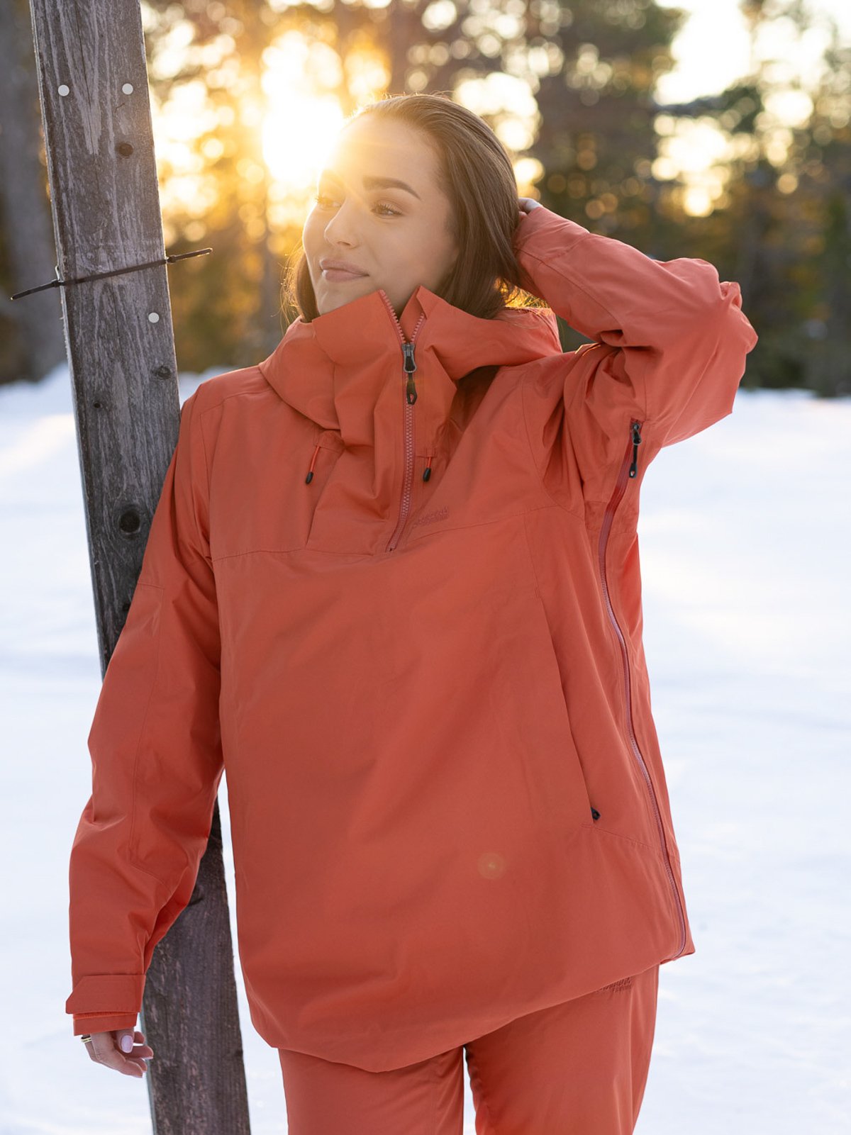 Bergans Stranda V2 Insulated Anorak Fiesta