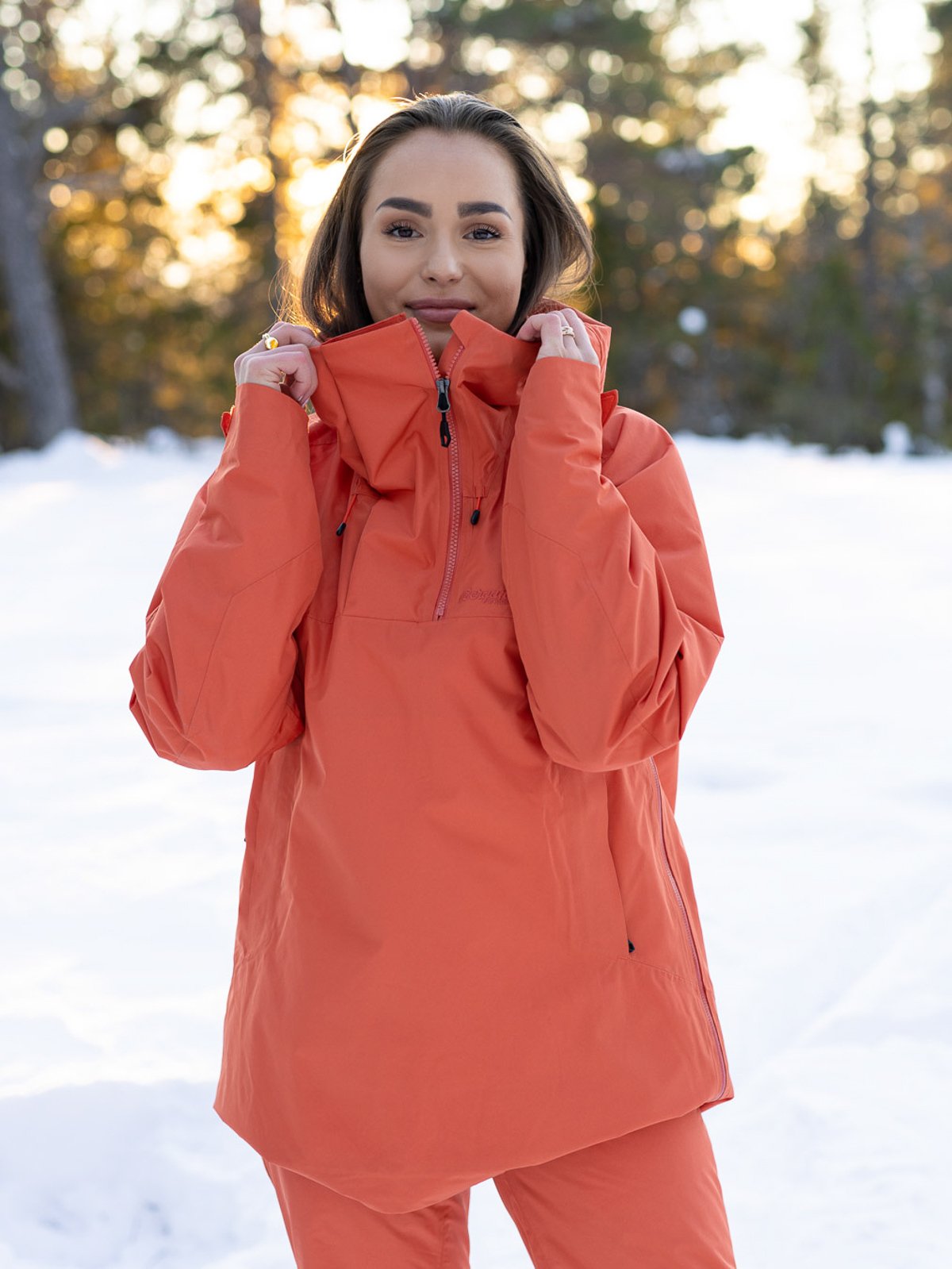 Bergans Stranda V2 Insulated Anorak Fiesta