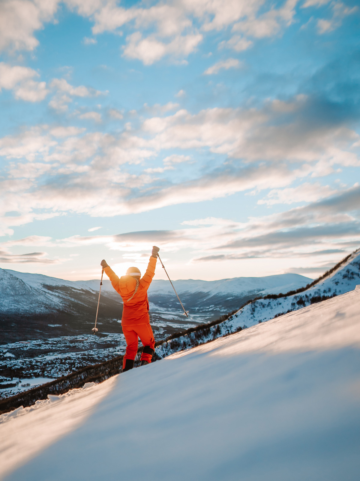 Bergans Stranda V2 Insulated W Pants Fiesta