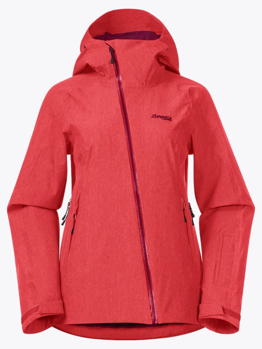 Bergans Hafjell Insulated Jacket Light Dahlia Red / Beet Red