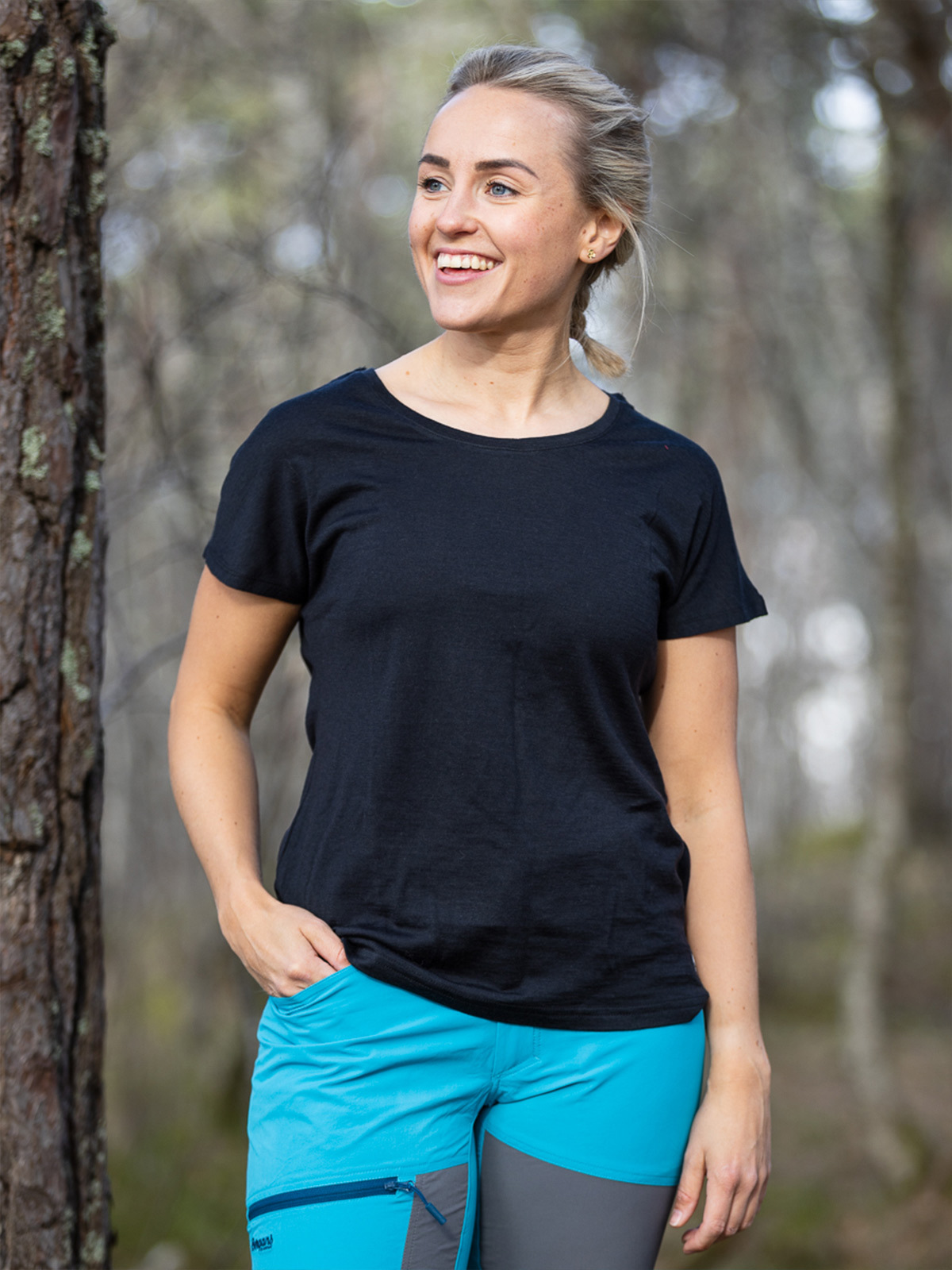 Bergans Urban Wool Tee Black