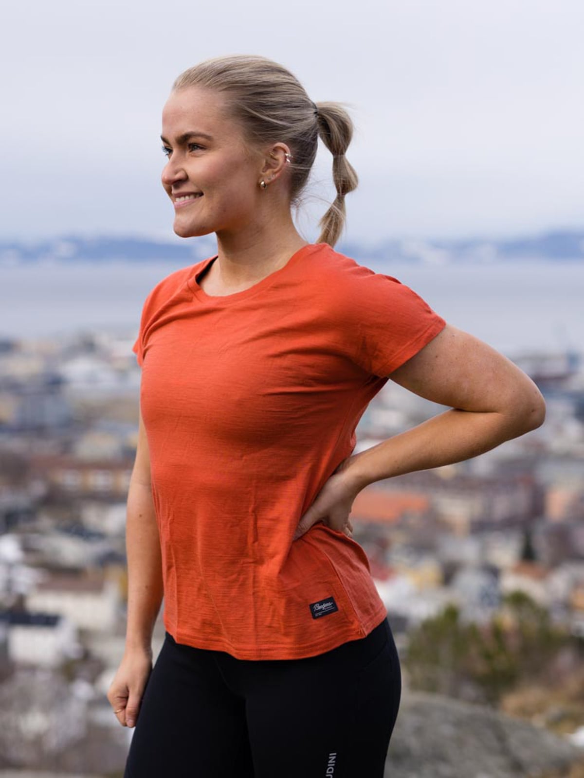 Bergans Urban Wool Tee Brick