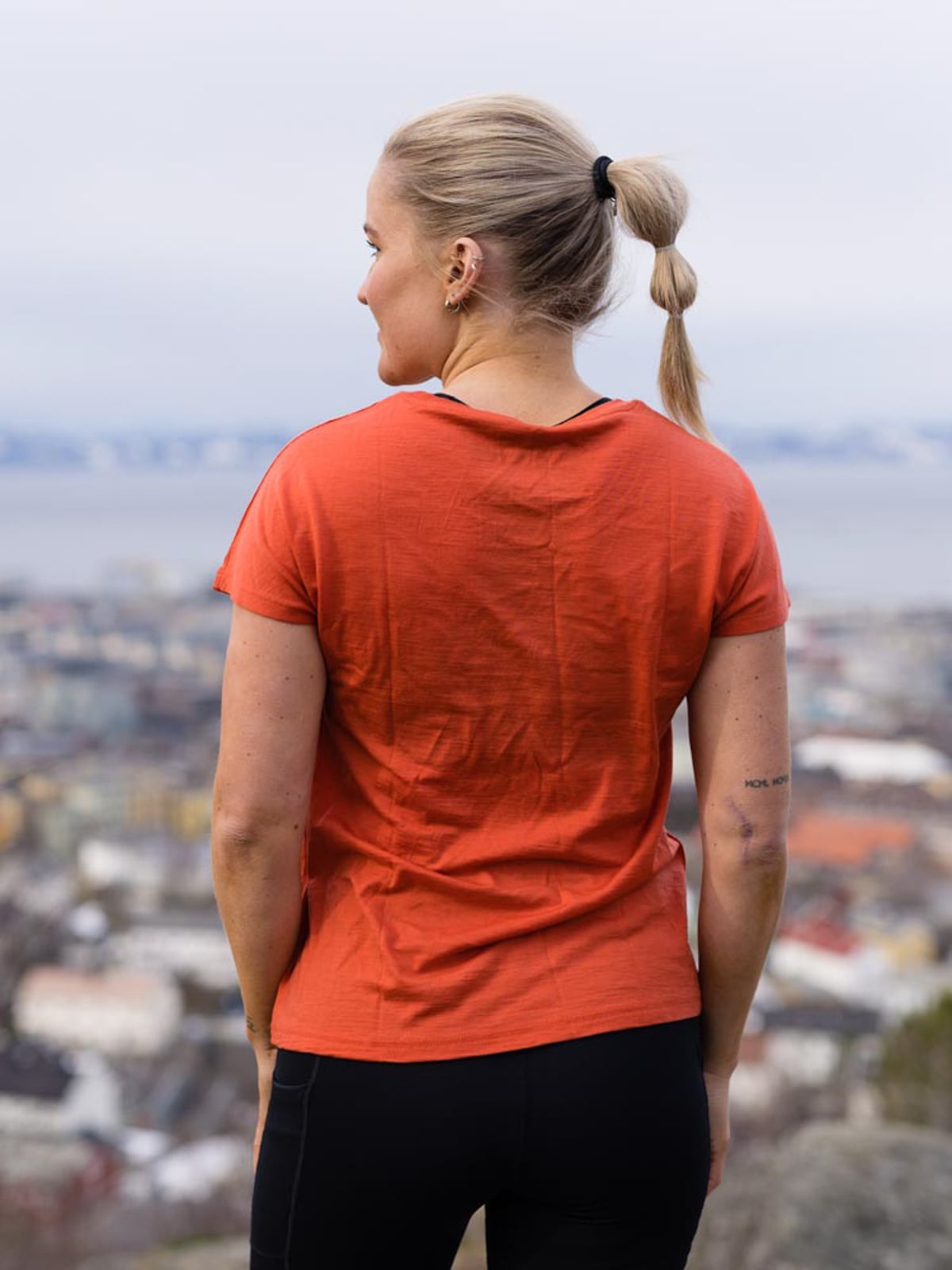 Bergans Urban Wool Tee Brick
