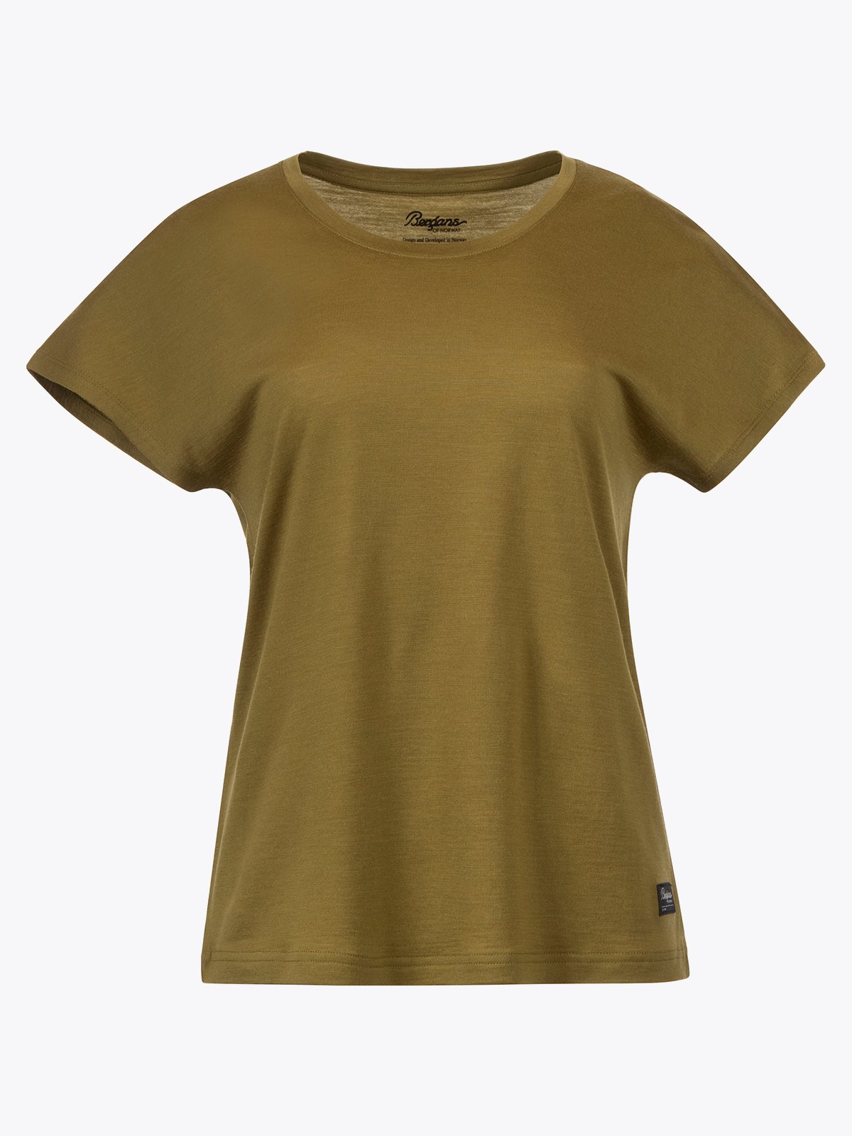 Bergans Urban Wool Tee Olive Green