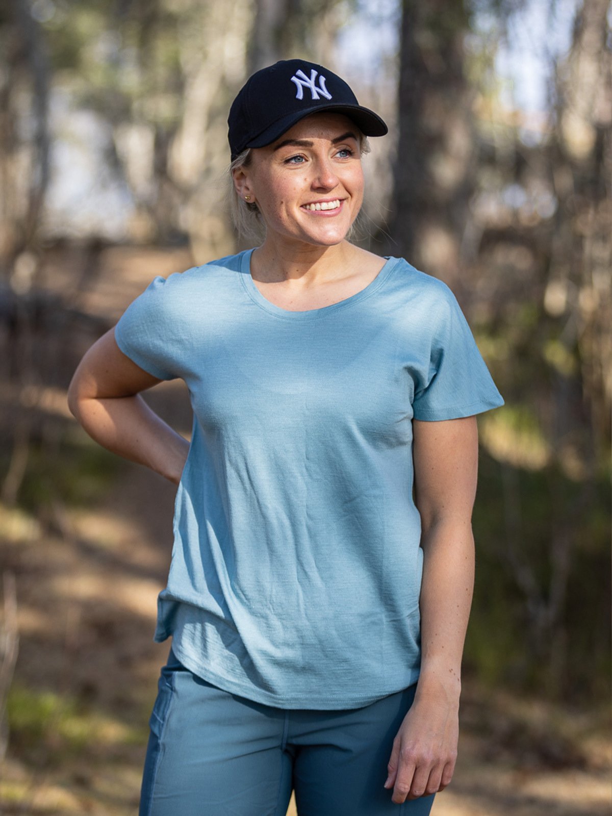 Bergans Urban Wool Tee Smoke Blue