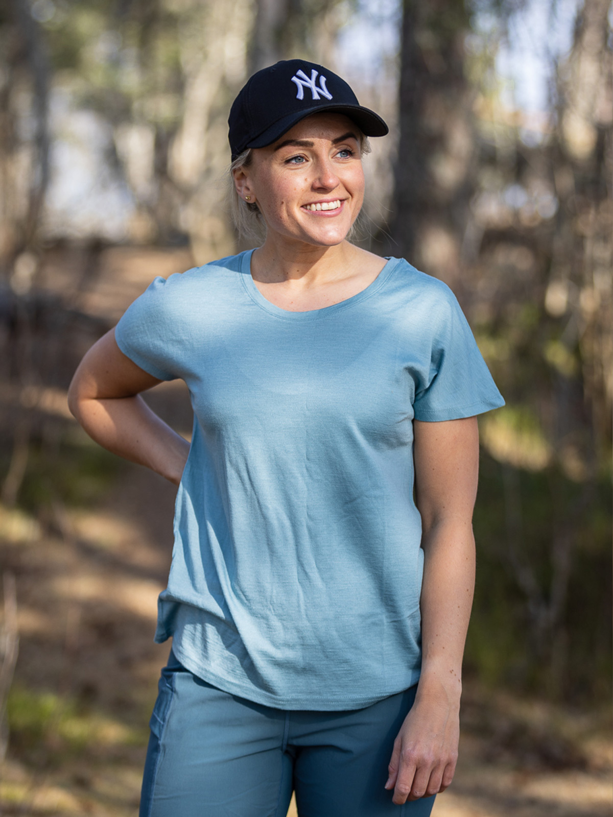 Bergans Urban Wool Tee Smoke Blue