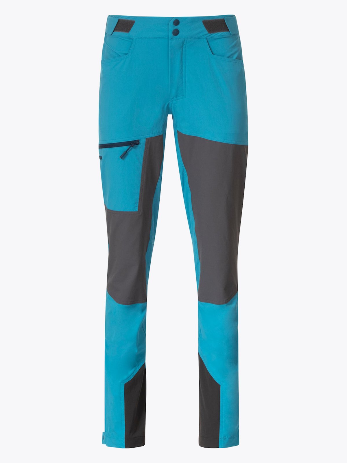 Bergans Cecilie Mountain Softshell Pants Clear Ice Blue / Solid Dark Grey