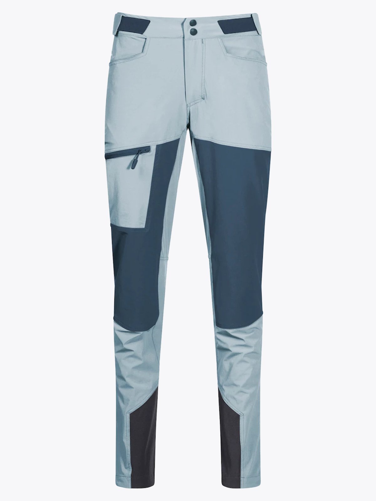 Bergans Cecilie Mountain Softshell Pants Misty Forest / Orion Blue