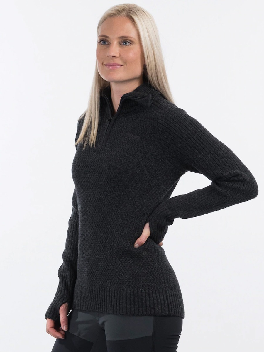 Bergans Ulriken Jumper Black Melange