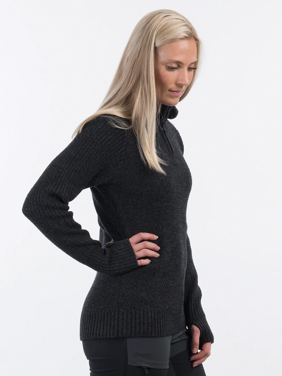 Bergans Ulriken Jumper Black Melange