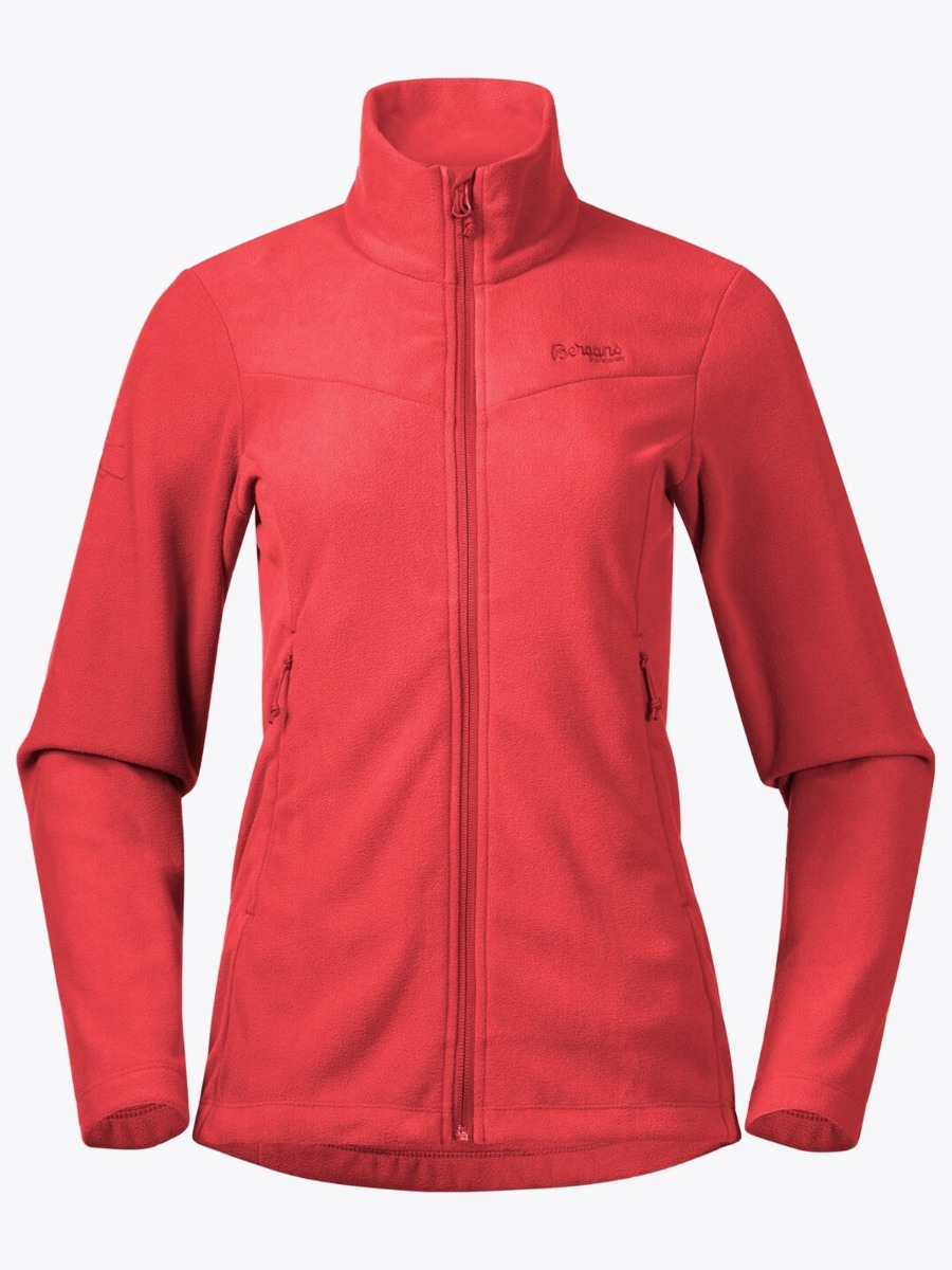 Bergans Finnsnes Fleece Jacket Light Dahlia Red