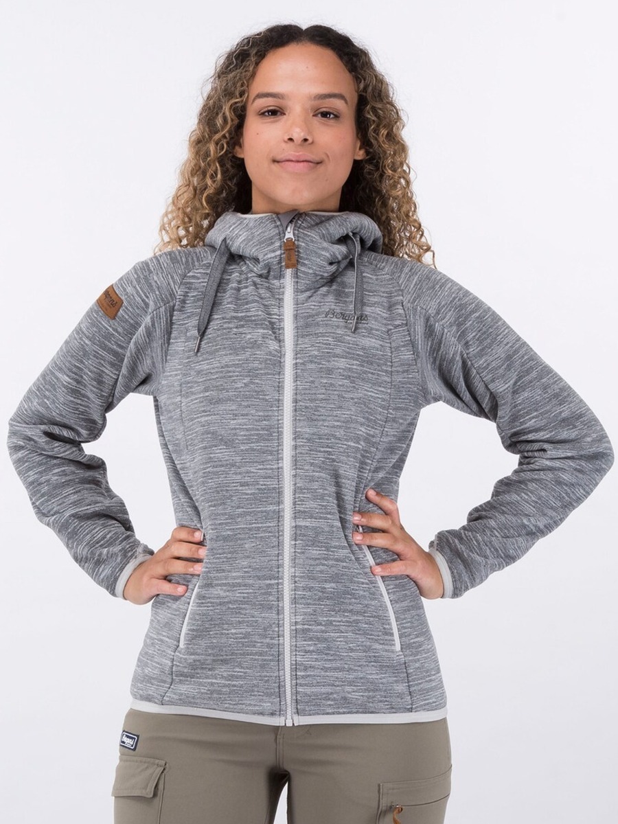Bergans Hareid Fleece Jacket Aluminium Melange