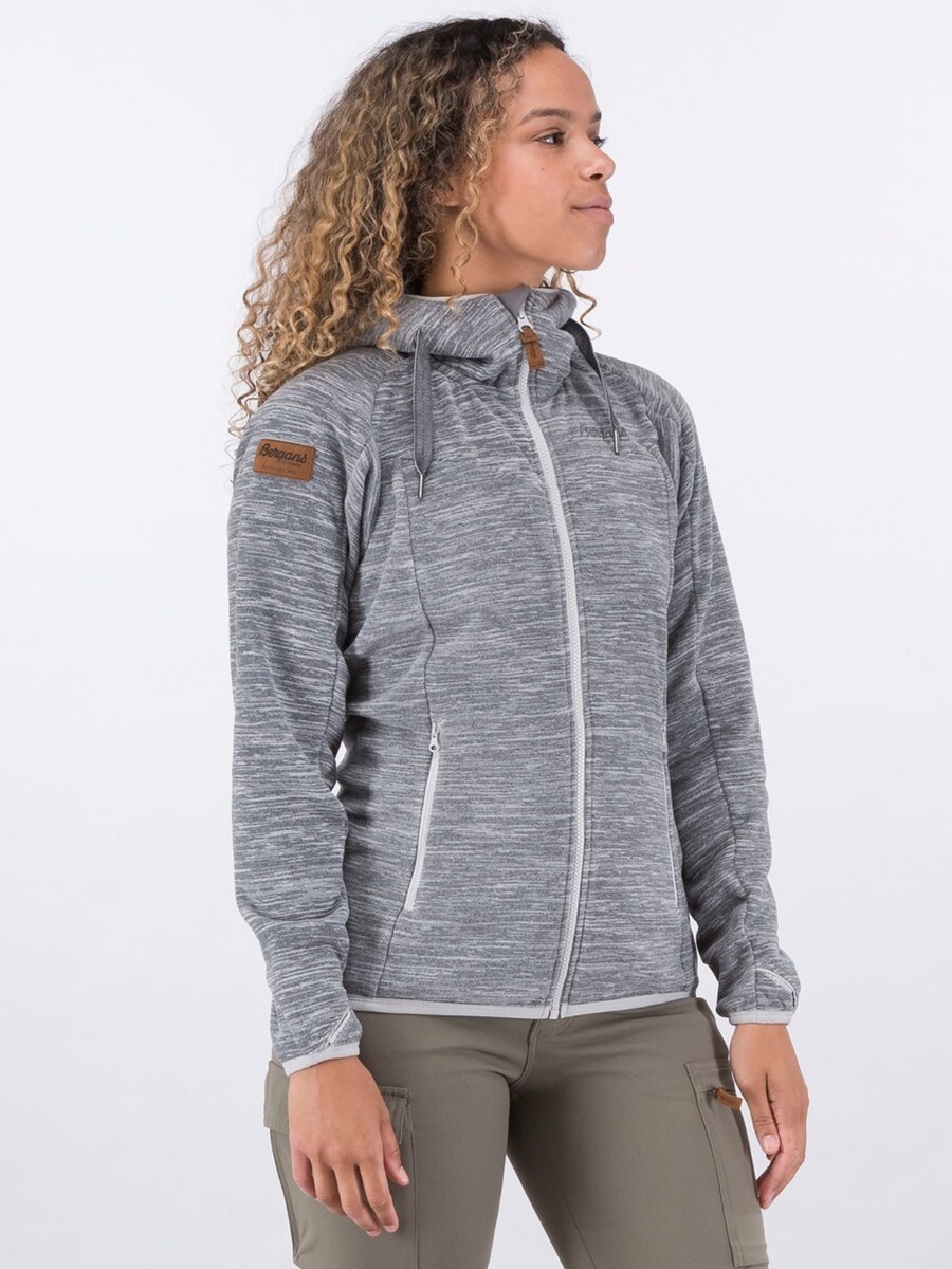 Bergans Hareid Fleece Jacket Aluminium Melange