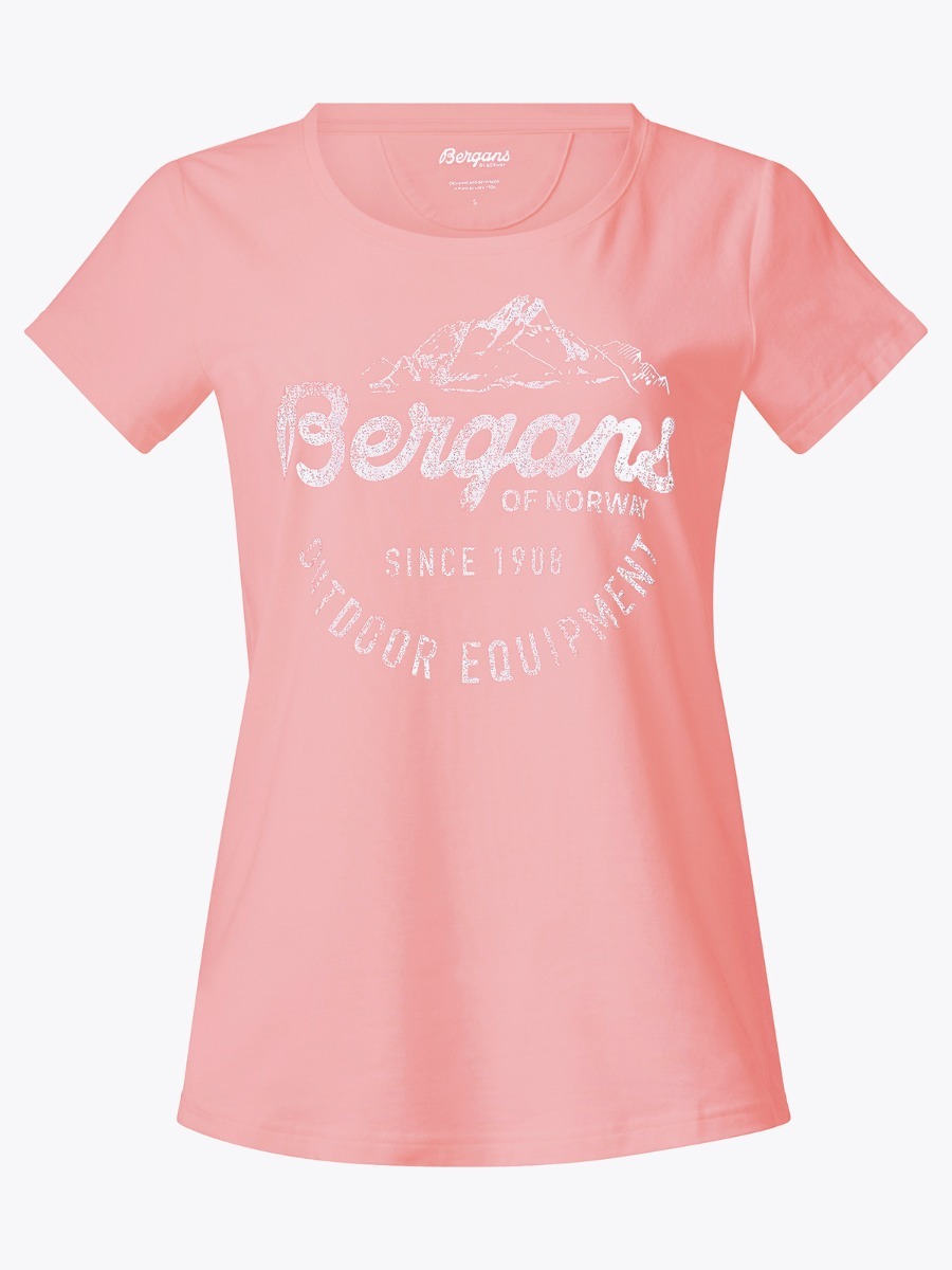 Bergans Classic Tee Peach Pink