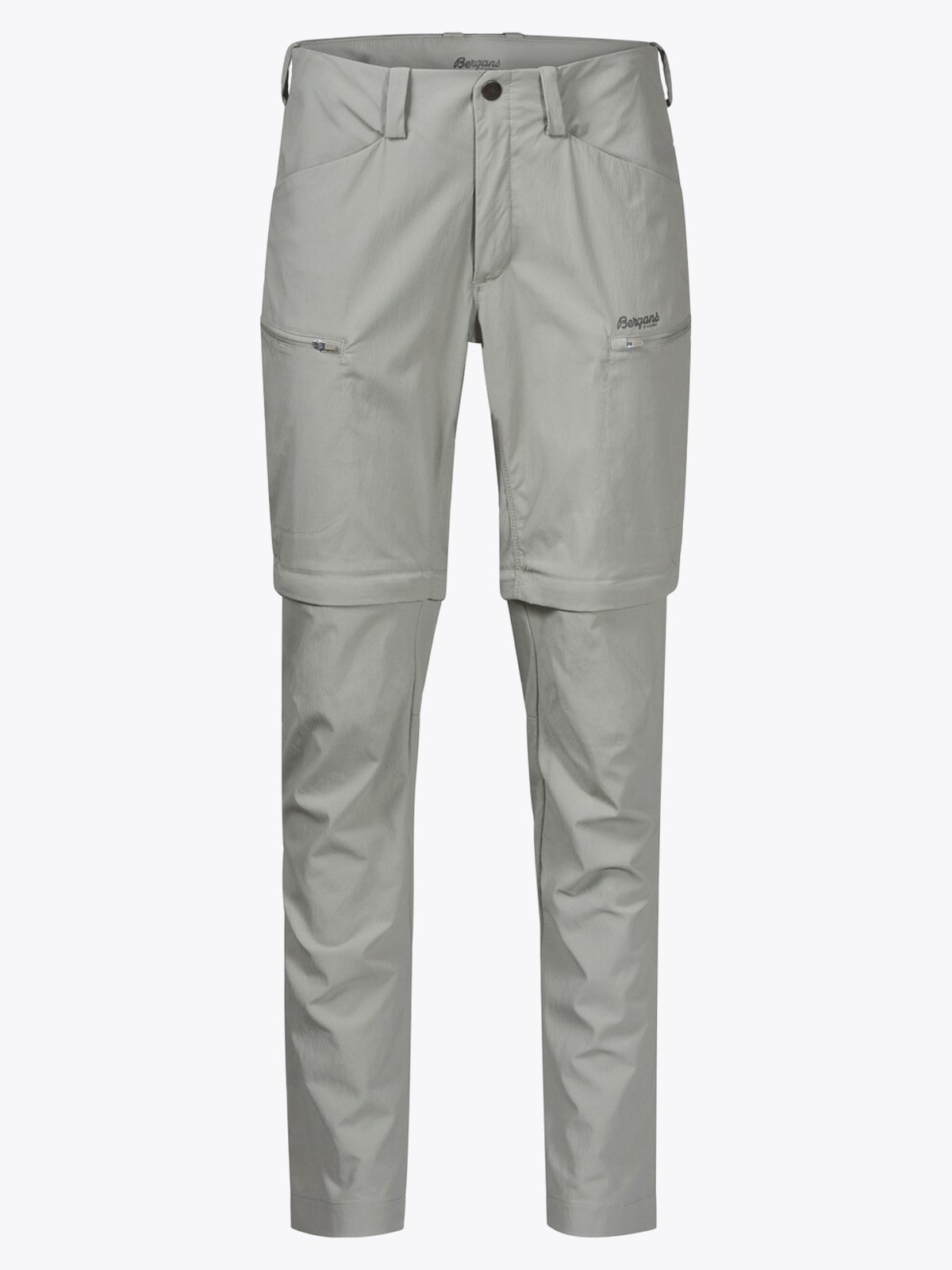 Bergans Utne Zip Off Pant Light Green Mud