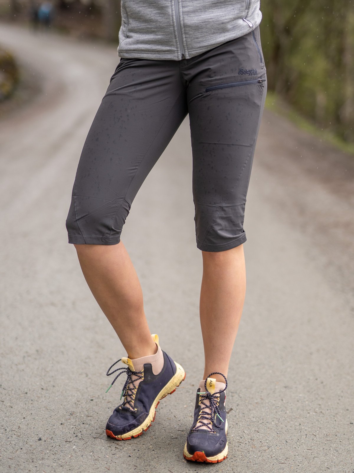 Bergans Tyin 3/4 Pant Solid Charcoal