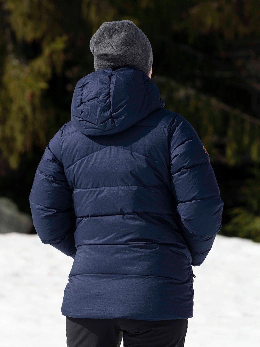 Bergans Røros Down Jkt Navy / Inca Gold