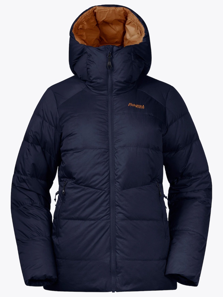Bergans Røros Down Jkt Navy / Inca Gold