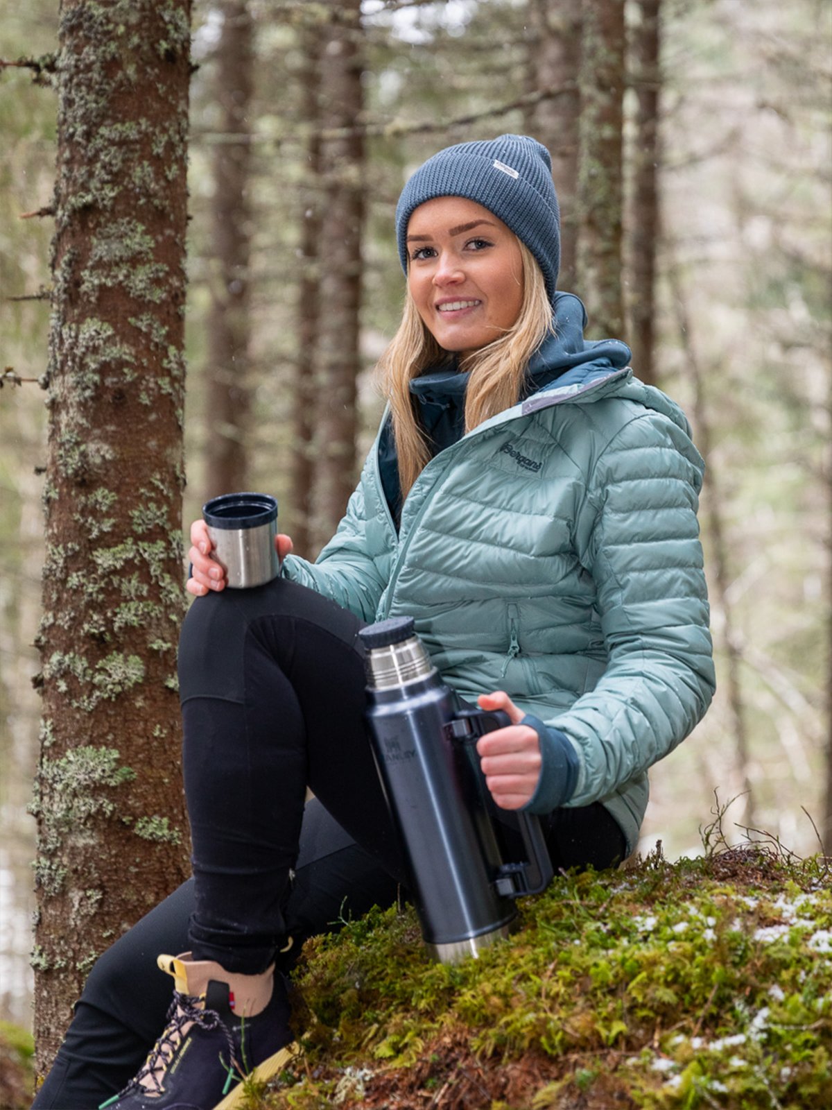 Bergans Røros Down Light Jacket Misty Forest