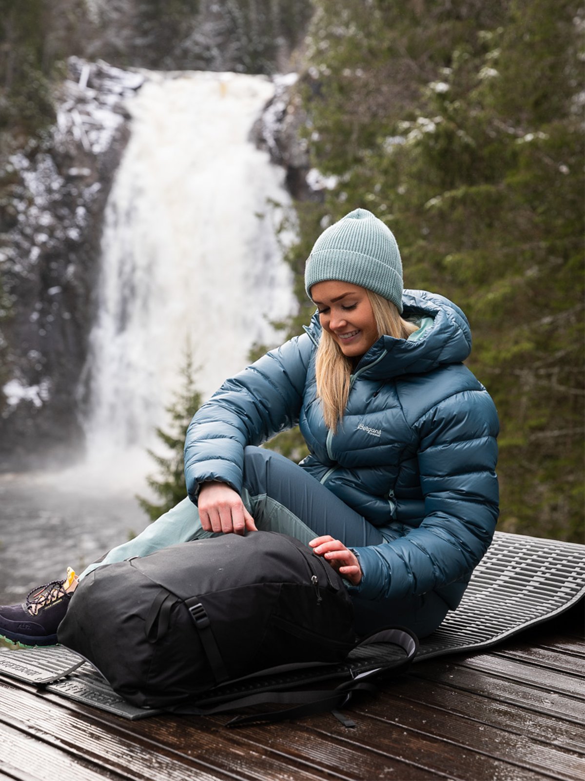 Bergans Allround Beanie Misty Forest