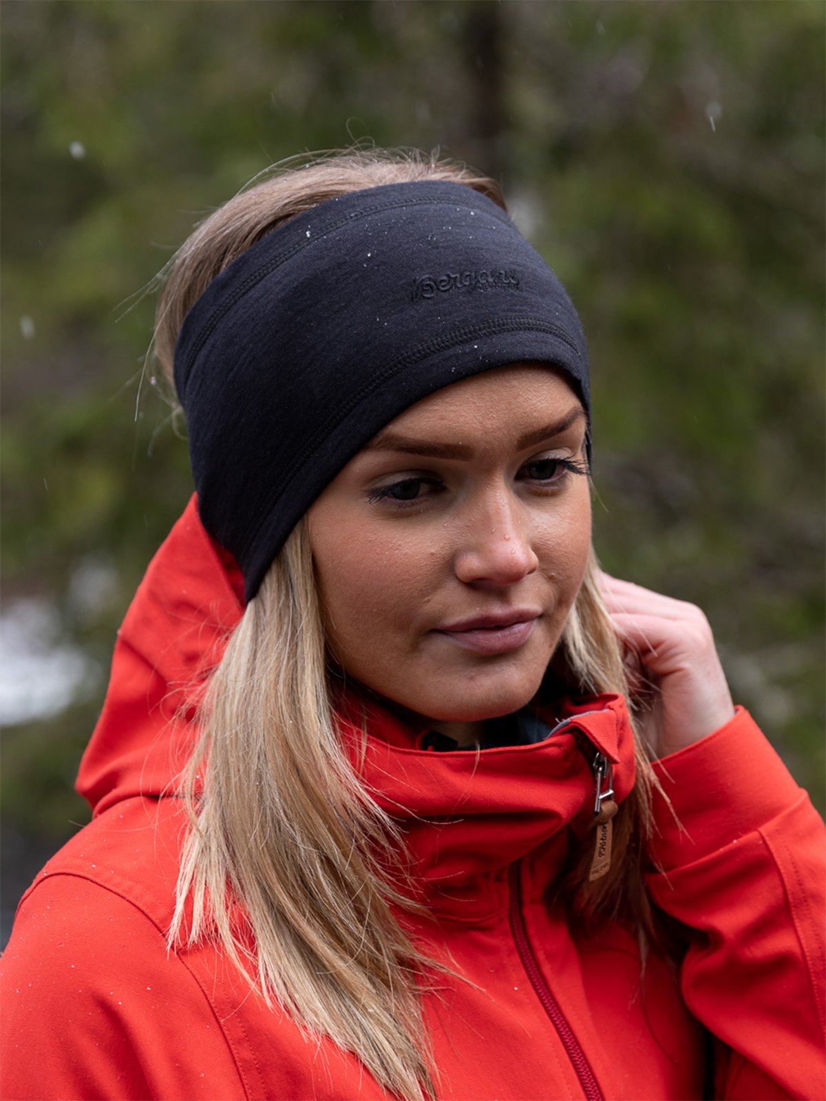 Bergans Wool Headband Svart