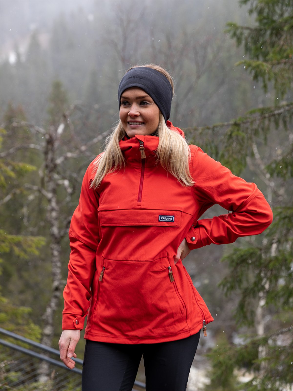 Bergans Wool Headband Svart