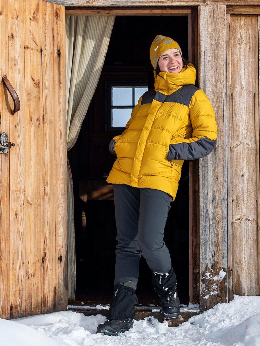 Bergans Rabot 365 Down Jacket Mustard Yellow / Solid Dark Grey