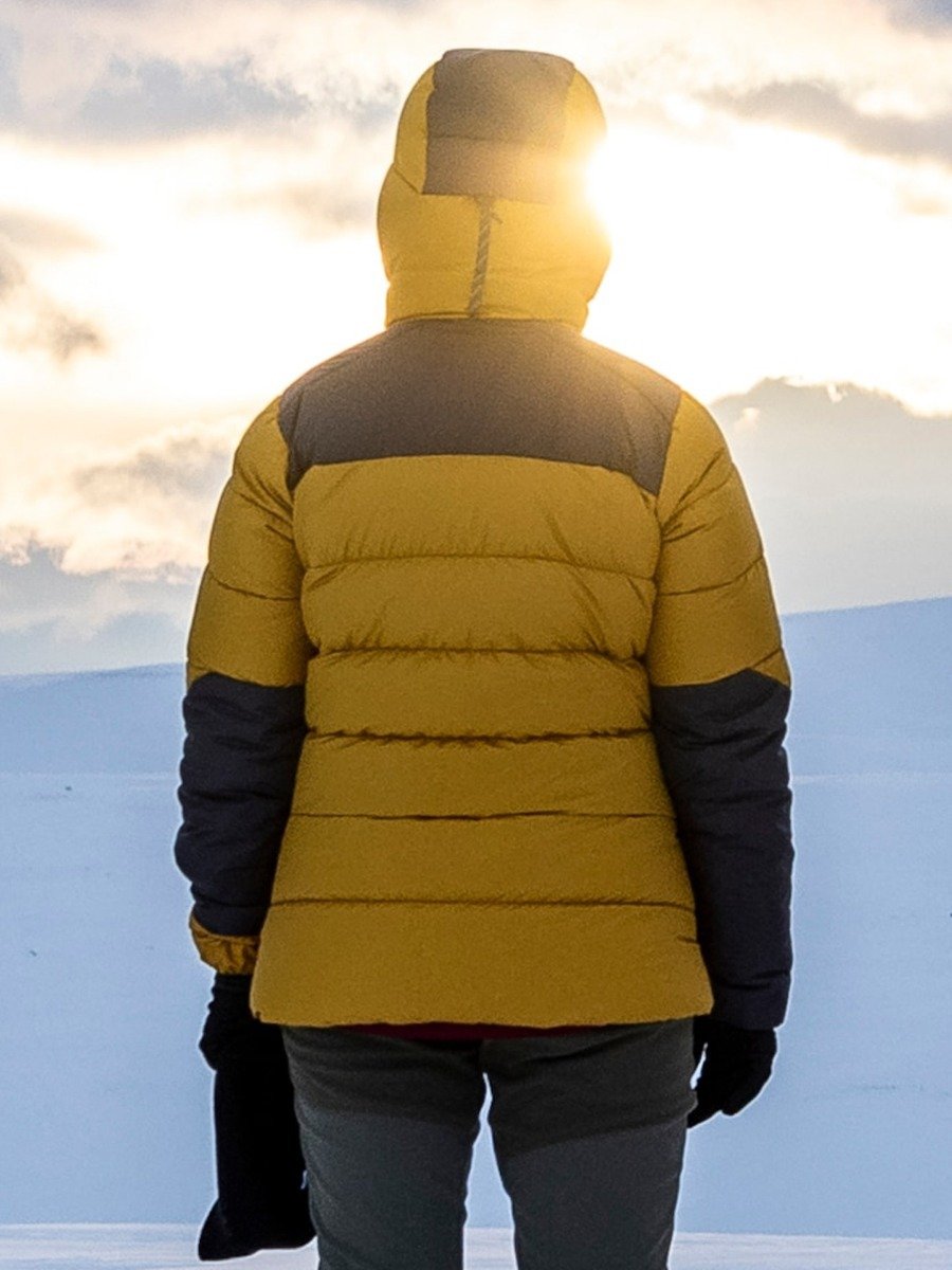 Bergans Rabot 365 Down Jacket Mustard Yellow / Solid Dark Grey
