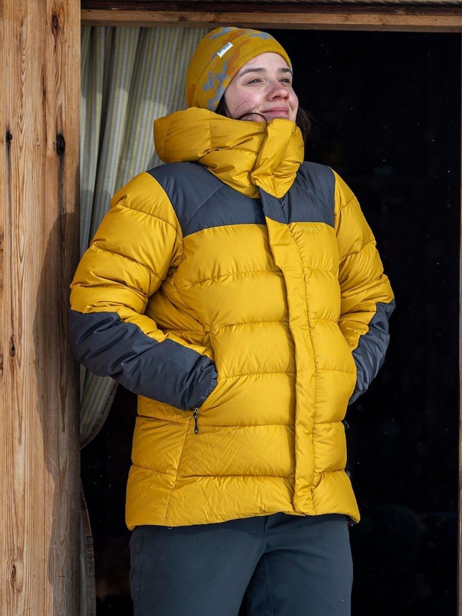 Bergans Rabot 365 Down Jacket Mustard Yellow / Solid Dark Grey