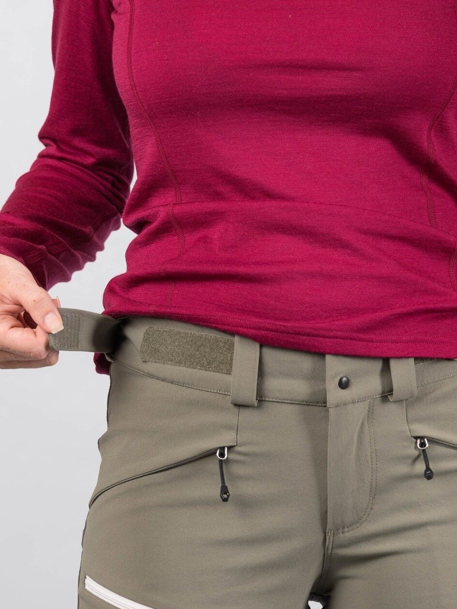 Bergans Rabot 365 Hybrid Pants Green Mud / Solid Dark Grey / Silver Grey