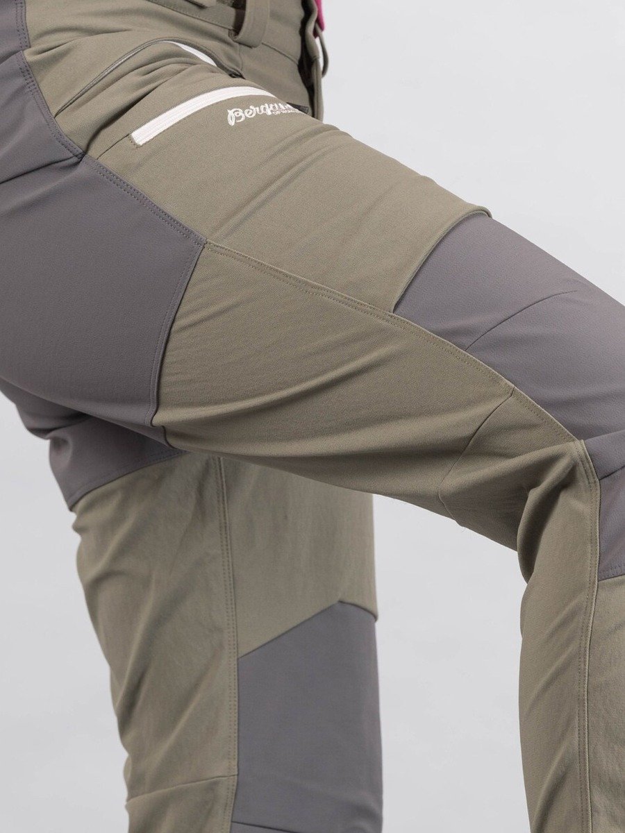 Bergans Rabot 365 Hybrid Pants Green Mud / Solid Dark Grey / Silver Grey