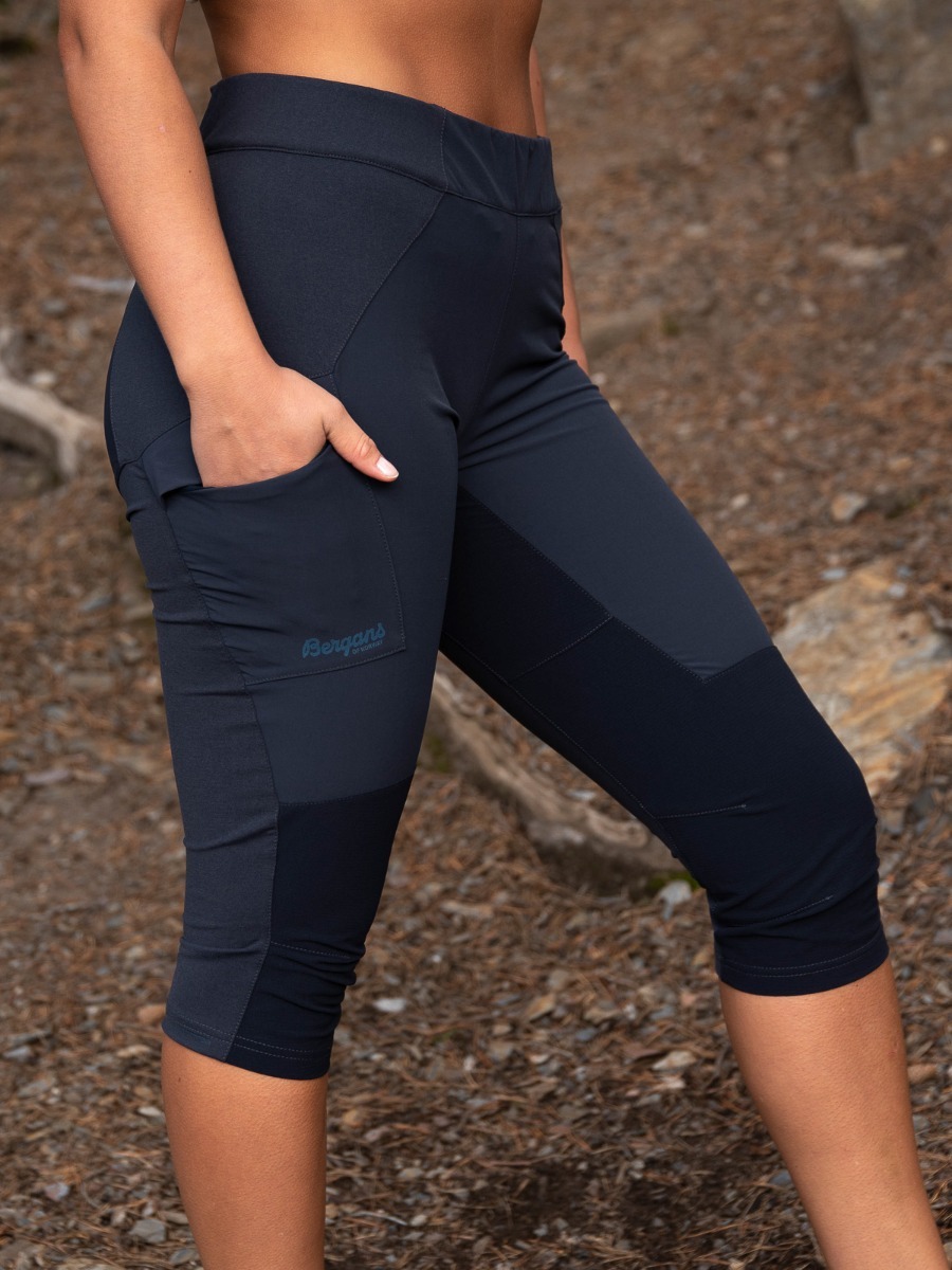 Bergans Fløyen 3/4 W Pant Dark Navy