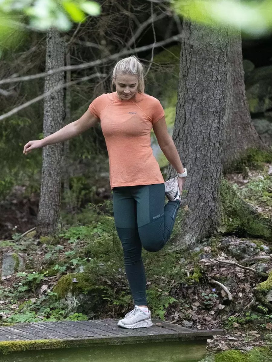 Bergans Fløyen Outdoor Tights Dark Forest Frost