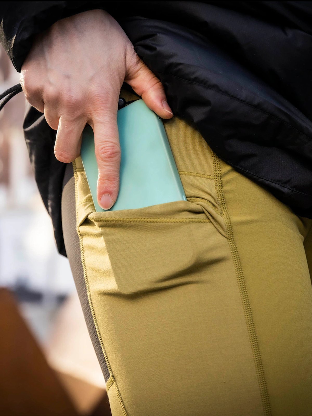 Bergans Fløyen Outdoor Tights Olive Green