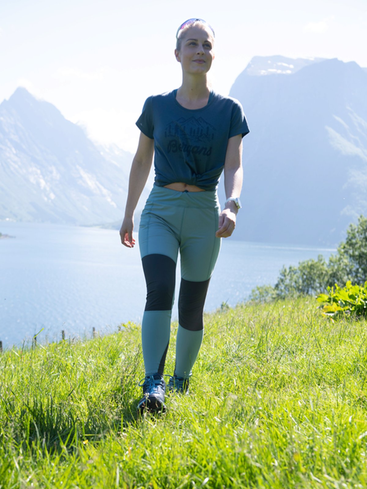 Bergans Fløyen Outdoor Tights Smoke Blue