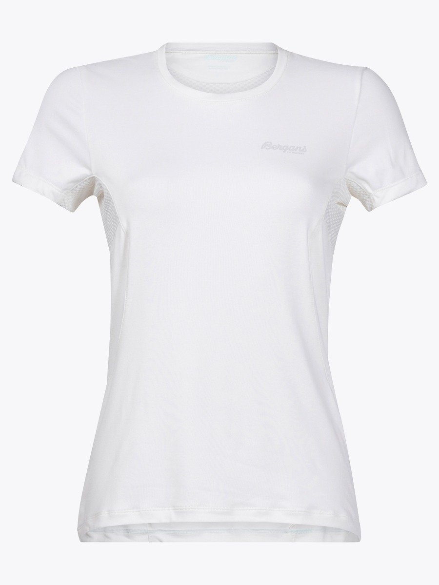Bergans Fløyen W Tee White/aluminium