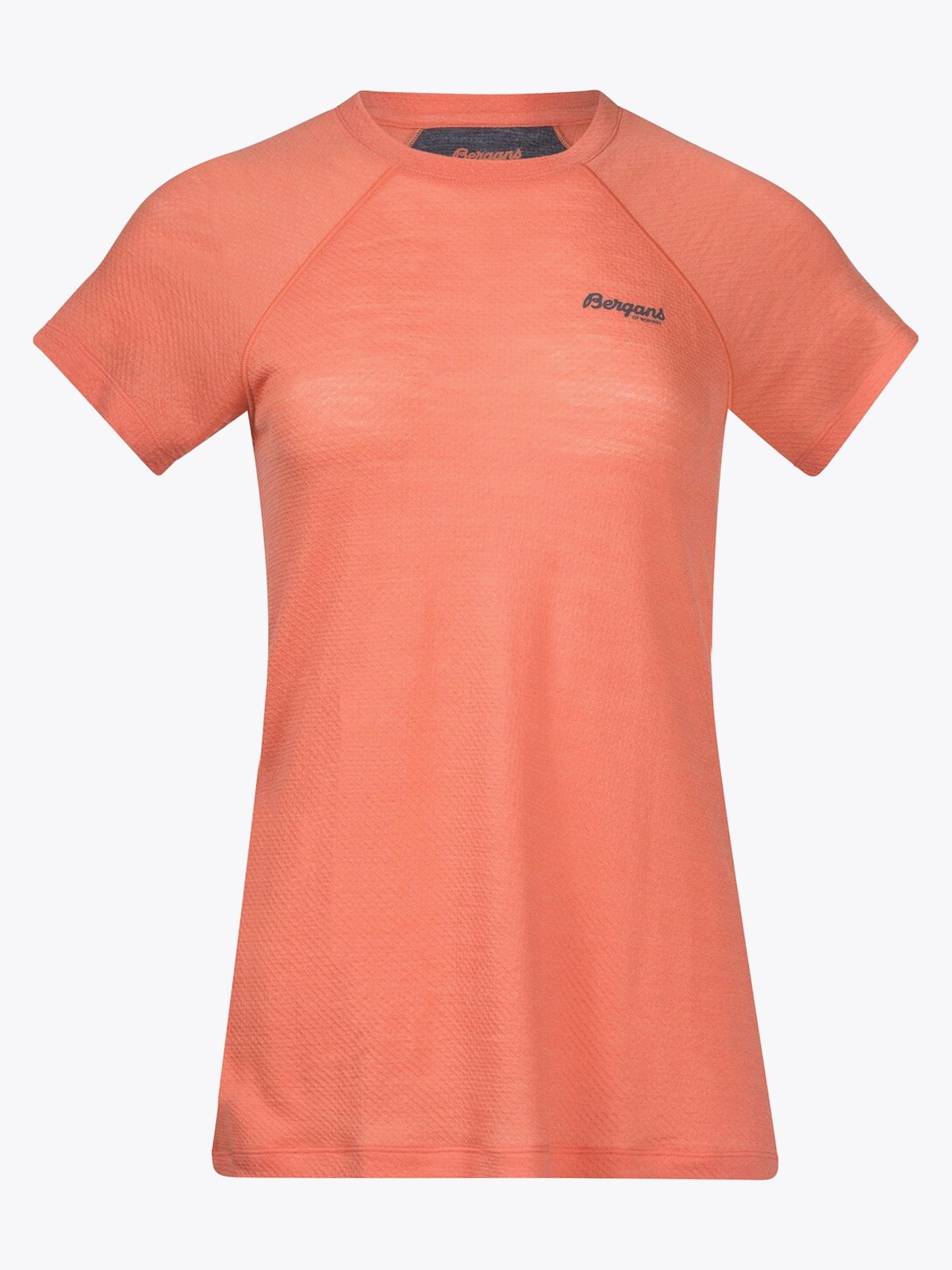 Bergans Fløyen Wool Tee Cantaloupe