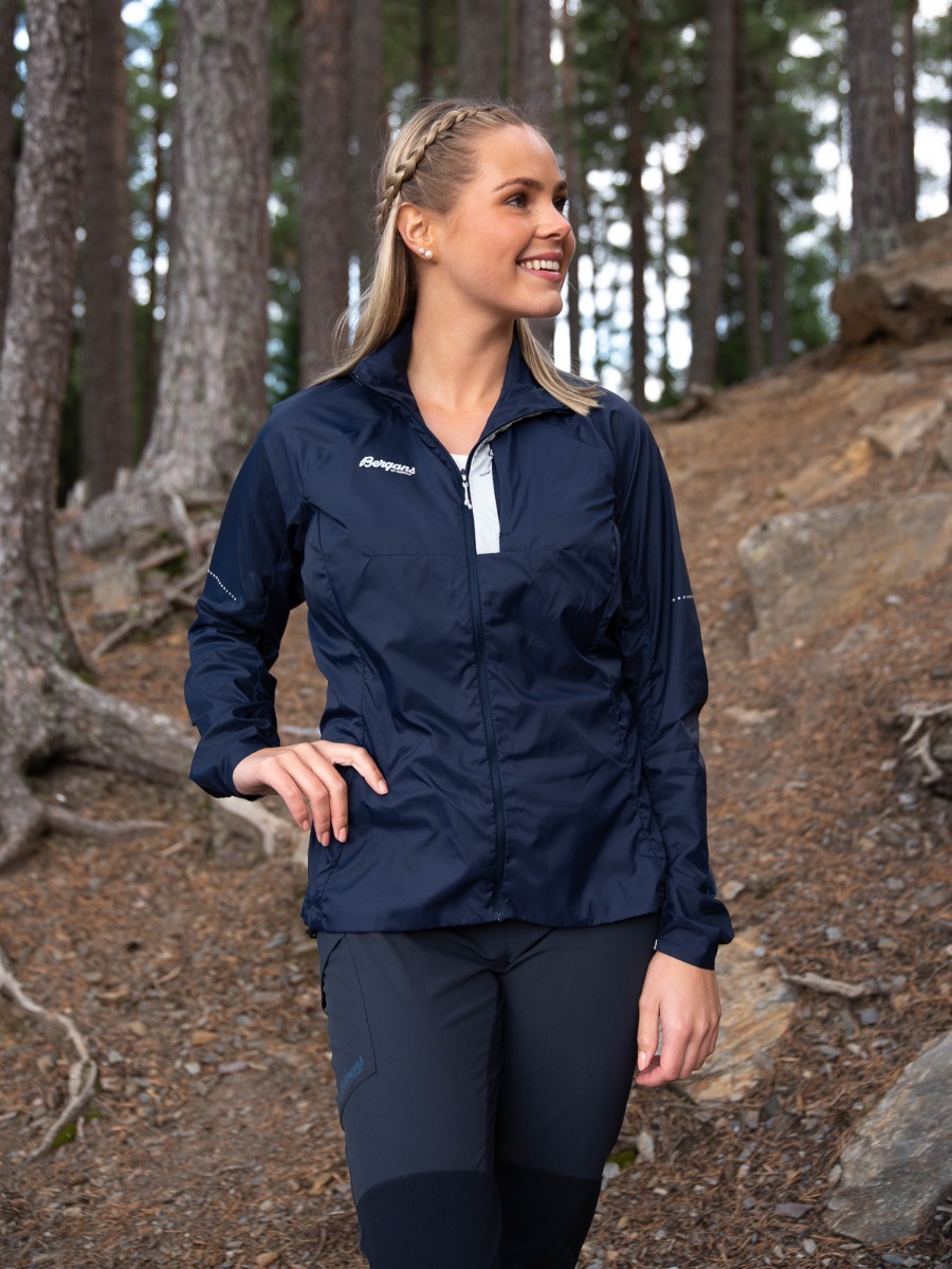 Bergans Fløyen W Jacket Navy / Aluminium